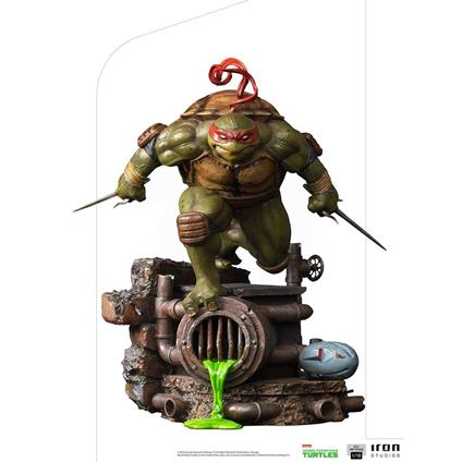 Teenage Mutant Nonja Turtles Raphael Figura Art Scale