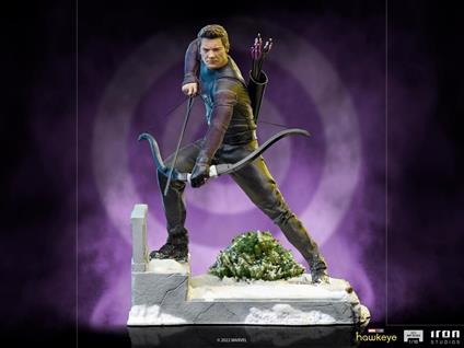 Hawkeye Bds Art Scale Statua 1/10 Clint Barton 19 Cm Iron Studios