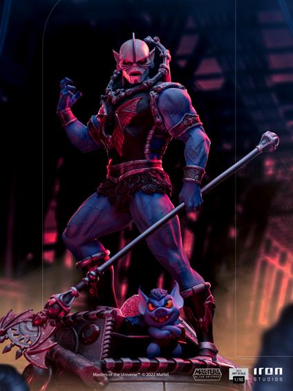 Masters Of The Universe: Iron Studios - Hordak E Imp Figura Art Scale