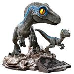 Jurassic Park: Iron Studios - Dominion Blue And Beta Pvc Statue Minico