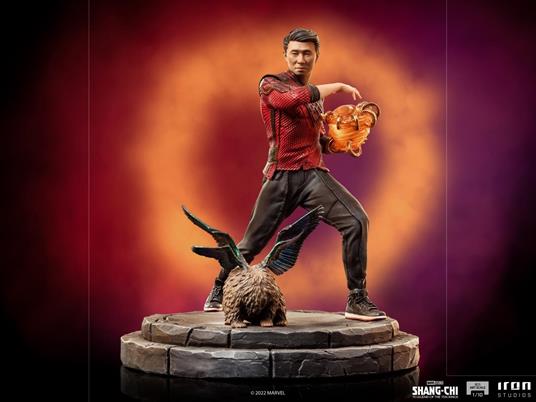 Shang-chi E The Legend Of The Ten Anelli Bds Art Scale Statua 1/10 Shang-chi & Morris 19 Cm Iron Studios