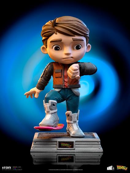 Back To The Future 2: Iron Studios - Marty Mcfly Figura Minico