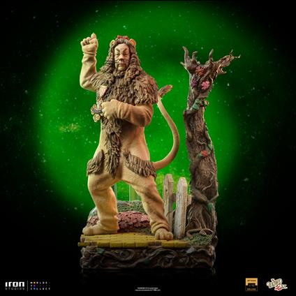 The Wizard Of Oz Deluxe Art Scale Statua 1/10 Cowardly Lion 20 Cm Iron Studios