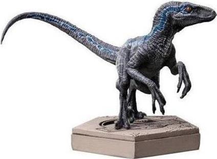 Jurassic Park: Iron Studios - Velociraptor Blue Figura Icon