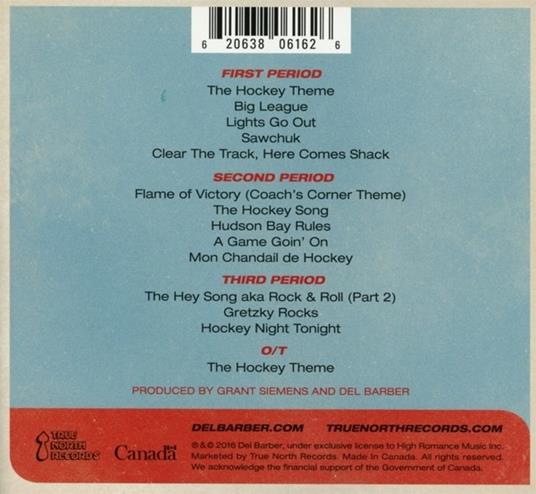 The Puck Drops Here - CD Audio di Del Barber,No Regretzkys - 2