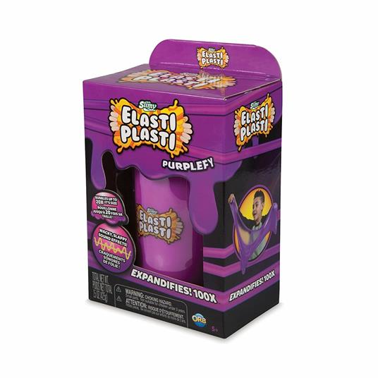 Slime Elastico Barattolo 425  Grammi Viola. Orb Slimy Elasti Plasti 79390