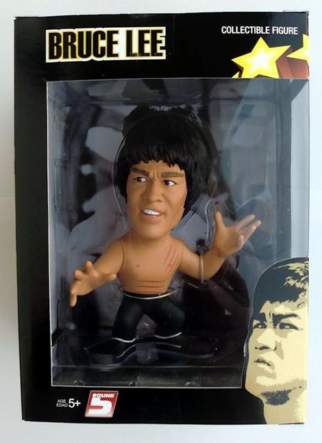 Round 5 Bobble Head Knocker Figure Bruce Lee Enter The Dragon Battle Tested - 5