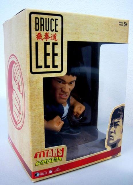 Round 5 Bobble Head Knocker Figure Bruce Lee Titans 2 in Box - 3