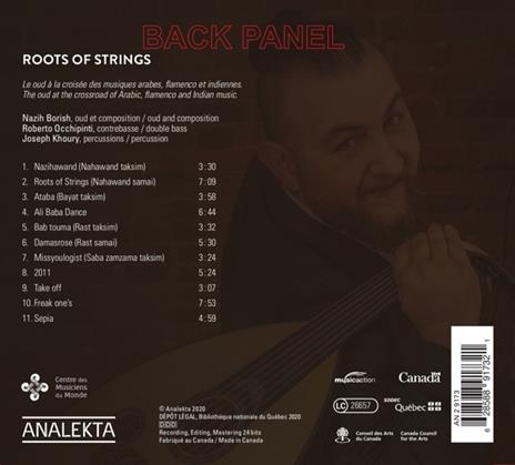 Nazih Borish - Roots Of Strings - CD Audio - 2