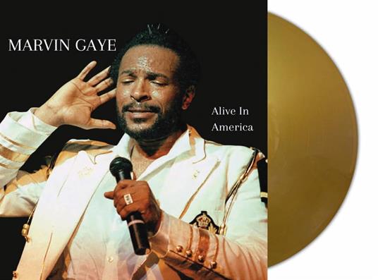 Gaye Marvin-Alive In America (Gold Vinyl - Vinile LP di Marvin Gaye