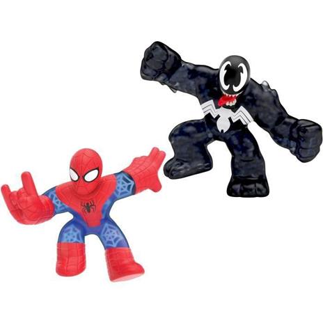 SPIDERMAN VS VENOM Goo Jit Zu Marvel Duo Pack