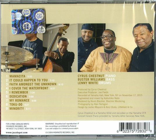 Natural Essence - CD Audio di Cyrus Chestnut - 2