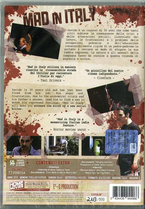 Mad in Italy (DVD) di Paolo Fazzini - DVD - 2