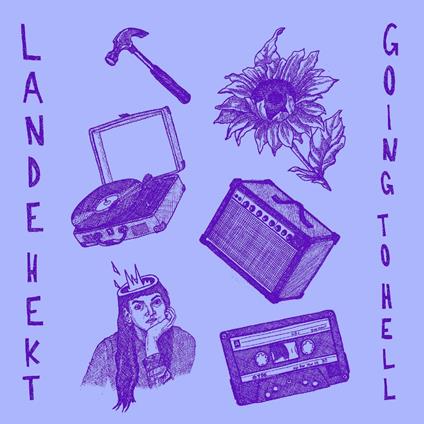 Going To Hell (Pink Coloured Vinyl) - Vinile LP di Lande Hekt