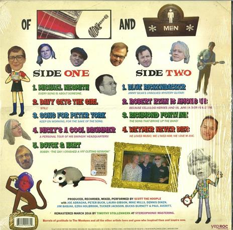 Of Monkees and Men - Vinile LP di Minus 5 - 2