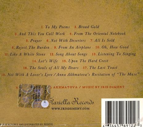 The Trackless Woods - CD Audio di Iris DeMent - 2