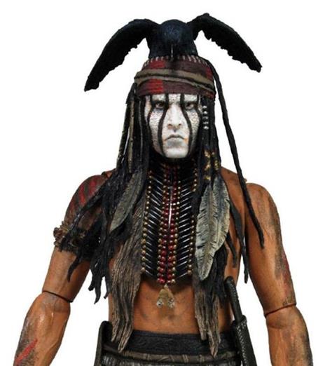 The Lone Ranger Serie 1 Tonto Johnny Deep New in Blister - 2