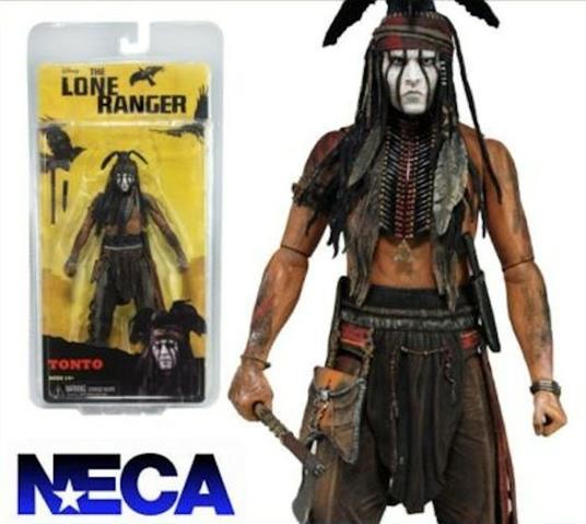 The Lone Ranger Serie 1 Tonto Johnny Deep New in Blister - 4