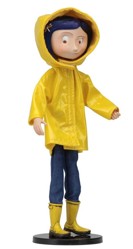 "Coraline Bendy Fashion Doll 7"" Rain Coat 18 Cm Nuova" - 5