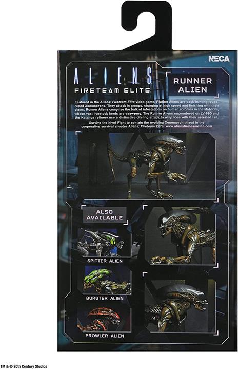Aliens Fire Elite Runner Action Figura Neca - 4