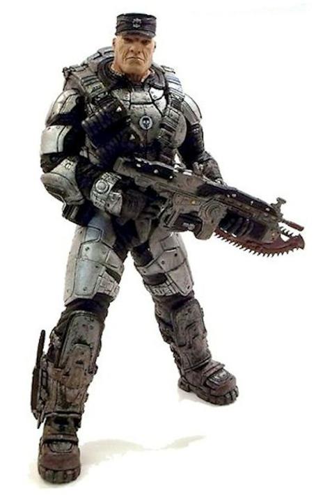 Gears Of War 2 Figure Colonel Victor Hoffman Cog Marcus Dom - 3