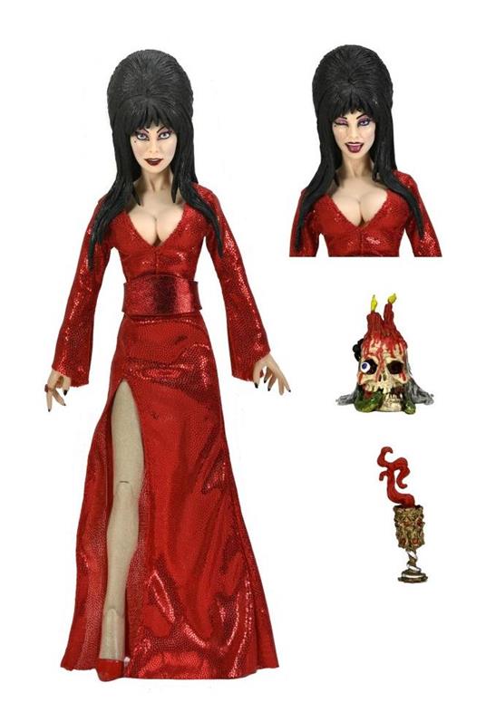 Elvira, Mistress Of The Dark Red, Fright, And Boo (Clothed)