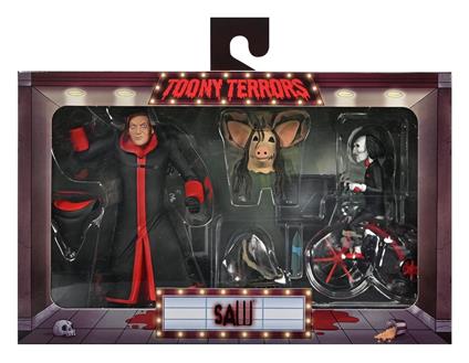 Neca - Saw Toony Terrors Figure Jigsaw - Killer & Billy Tricycle Boxed Set 15 cm