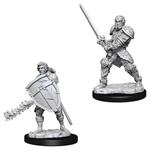 D&D Nolzur''s Marvelous Miniatures Unpainted Miniatures Male Human Fighter