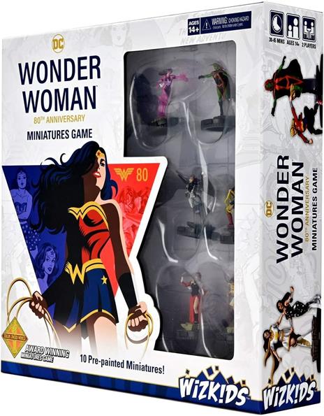 Dchc Wonder Woman 80th Ann. Starter Game miniatuer