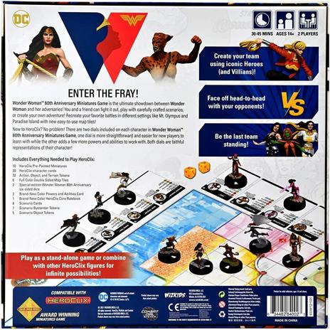 Dchc Wonder Woman 80th Ann. Starter Game miniatuer - 3