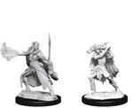 D&d Nolzur's Marvelous Miniatures Unpainted Miniatures Winter Eladrin & Spring Eladrin Case (2) Wizbambino