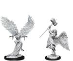 Pathfinder Battles Deep Cuts Unpainted Miniatures Balisse & Astral Deva Case (2) Wizbambino