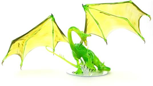 D&D Icons of the Realm Premium Statue Adult Emerald Dragon 36 cm - 2