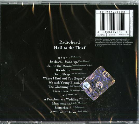 Hail to the Thief - CD Audio di Radiohead - 2