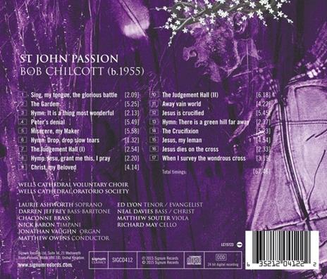 St.John Passion - CD Audio di Bob Chilcott - 2