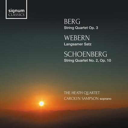 Berg - Webern - Schoenberg - CD Audio di Heath Quartet