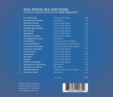 Sun, Moon, Sea And Stars - CD Audio di Tenebrae,Tenebrae Consort - 2