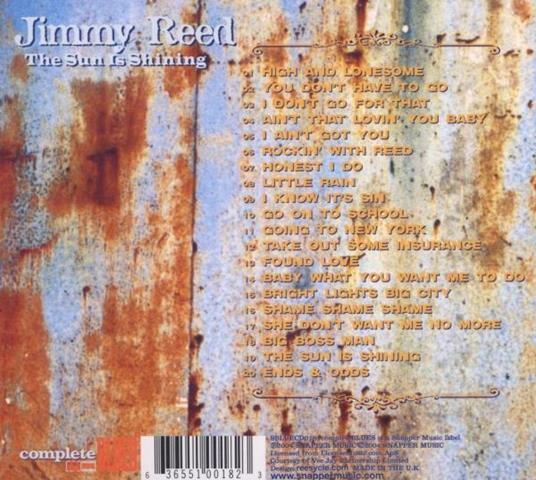 Sun Is Shining - CD Audio di Jimmy Reed - 2