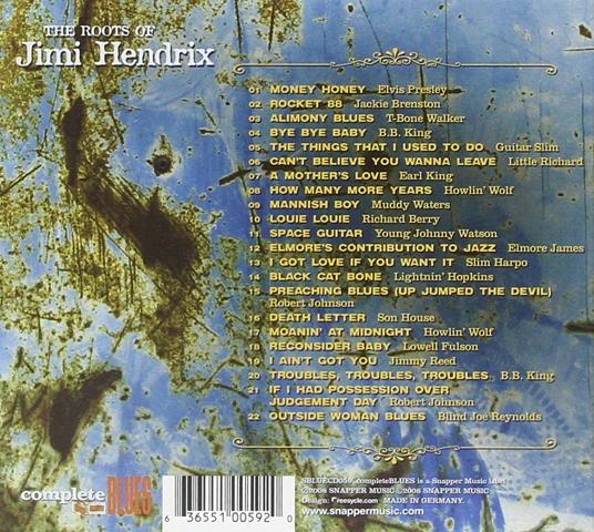 Roots of Jimi Hendrix - CD Audio - 2