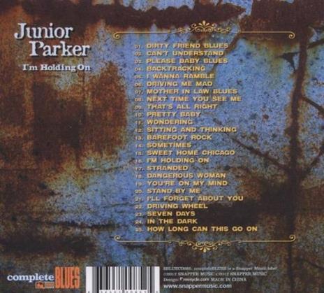 I'm Holding on - CD Audio di Junior Parker - 2