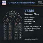 Messa da Requiem - CD Audio di Giuseppe Verdi,Beniamino Gigli,Ezio Pinza,Maria Caniglia,Ebe Stignani,Tullio Serafin,Orchestra del Teatro dell'Opera di Roma