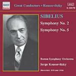 Sinfonie n.2, n.5 - CD Audio di Jean Sibelius,Serge Koussevitzky,Boston Symphony Orchestra