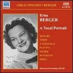 A Vocal Portrait - CD Audio di Erna Berger