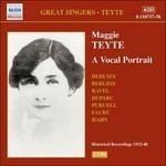 A Vocal Portrait - CD Audio di Maggie Teyte