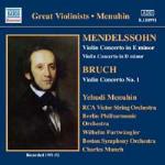 Concerto per violino / Concerto per violino n.1 - CD Audio di Felix Mendelssohn-Bartholdy,Max Bruch,Yehudi Menuhin