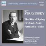 La sagra della primavera (Le Sacre du Printemps) - Petrouchka - L'uccello di fuoco (L'oiseau de feu) - CD Audio di Igor Stravinsky,Philharmonic-Symphony Orchestra of New York