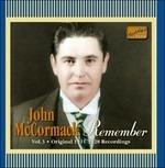 Remember - CD Audio di John McCormack