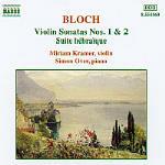 Abodah - Melody - Sonate per violino n.1, n.2 - Suite ebraica - CD Audio di Ernest Bloch
