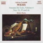 Sonate per liuto vol.4 - CD Audio di Sylvius Leopold Weiss,Robert Barto