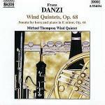 Quintetti per strumenti a fiato op.68 n.1, n.2, n.3 - Sonata per corno op.44 - CD Audio di Franz Ignaz Danzi